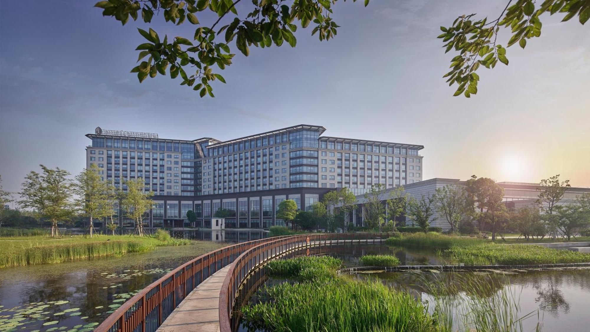 Intercontinental Nantong By Ihg-Best View Of Yangtze Ngoại thất bức ảnh
